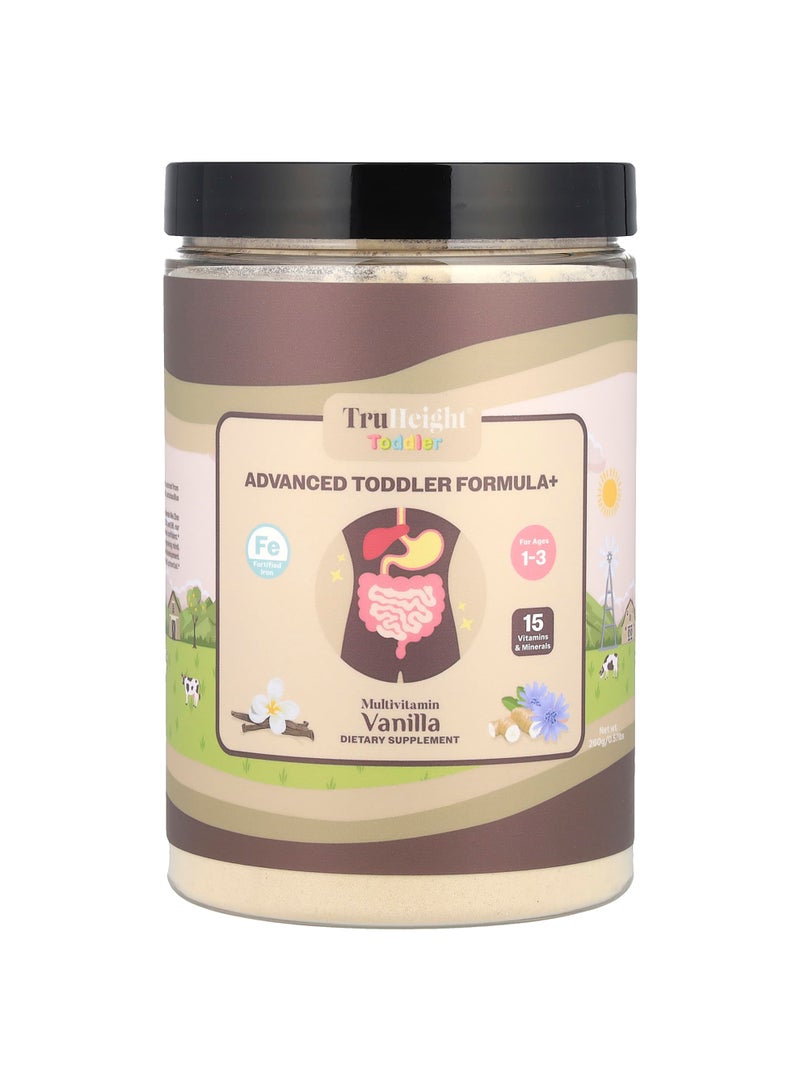 Advanced Toddler Formula+, For Ages 1-3, Vanilla, 0.57 lbs (260 g)